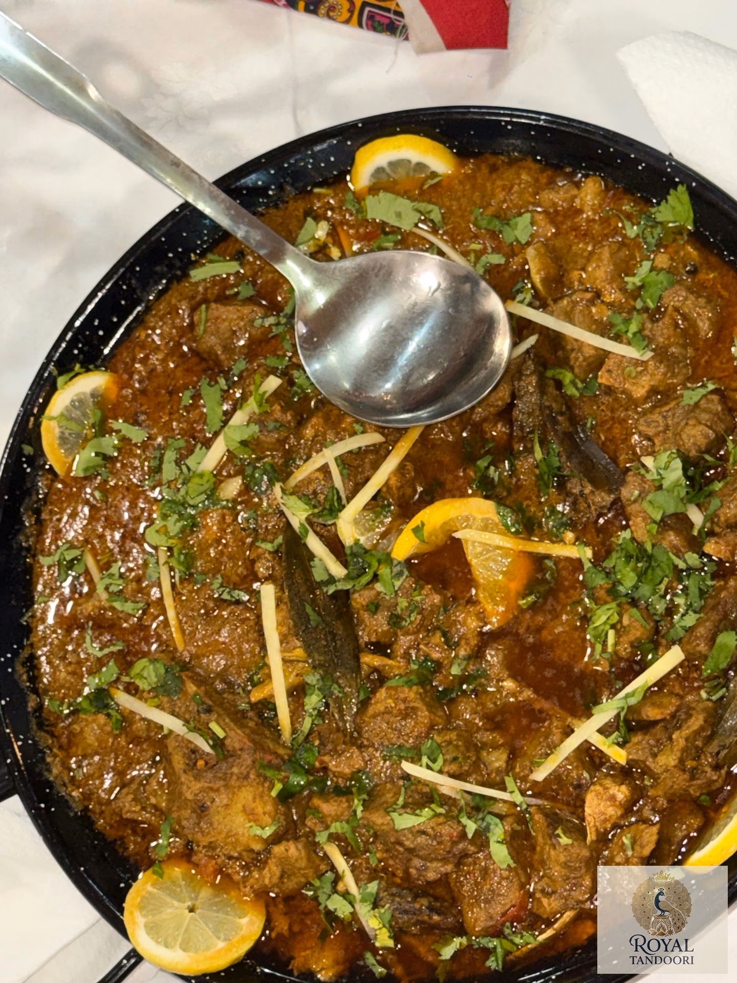 Carta del restaurante indio Royal Tandoori 7 Karahi de carne, curry indio | Royal Tandoori Ponferrada