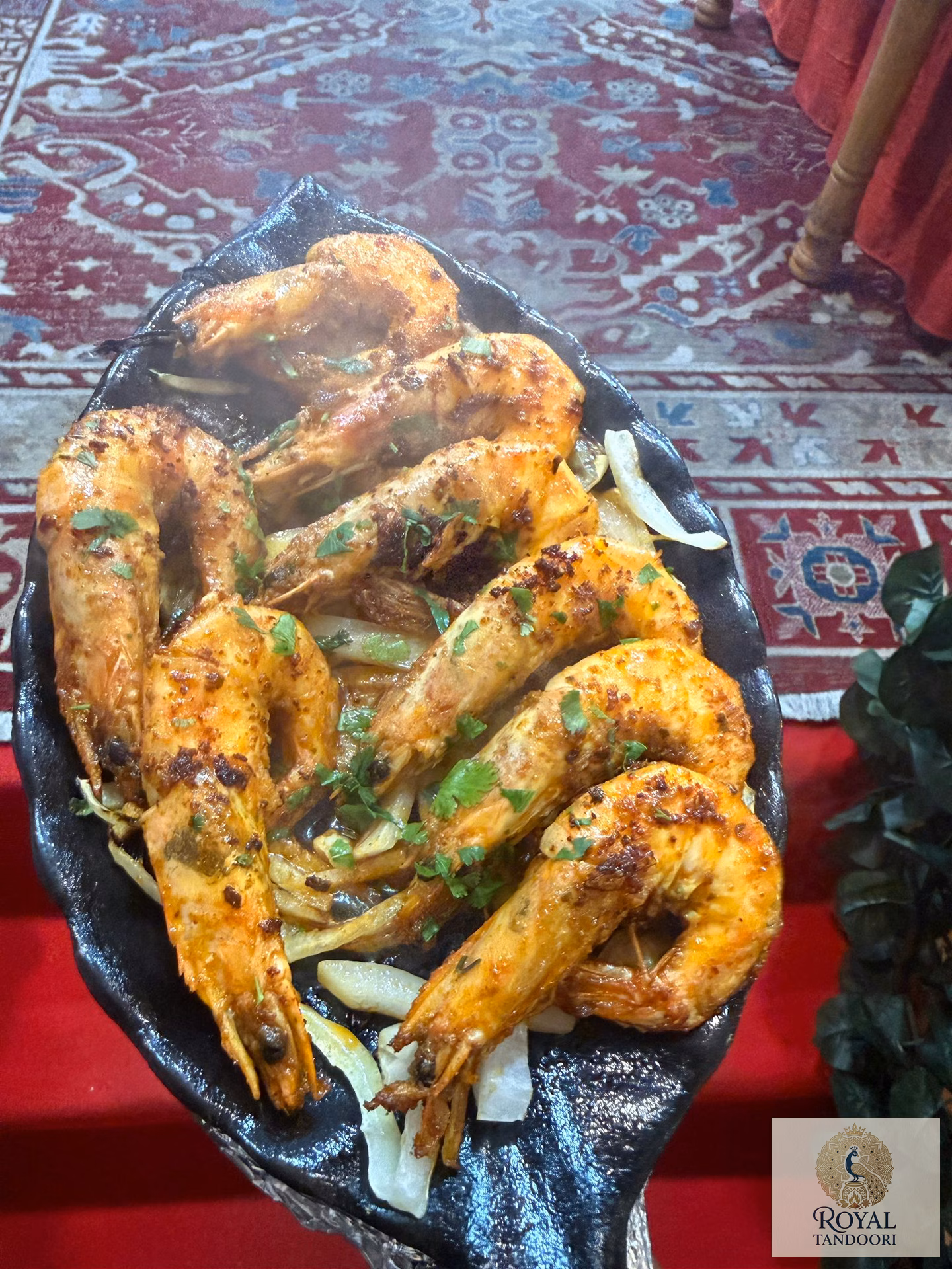 Carta del restaurante indio Royal Tandoori 2 Langostinos tandoori a la parrilla | Royal Tandoori Ponferrada